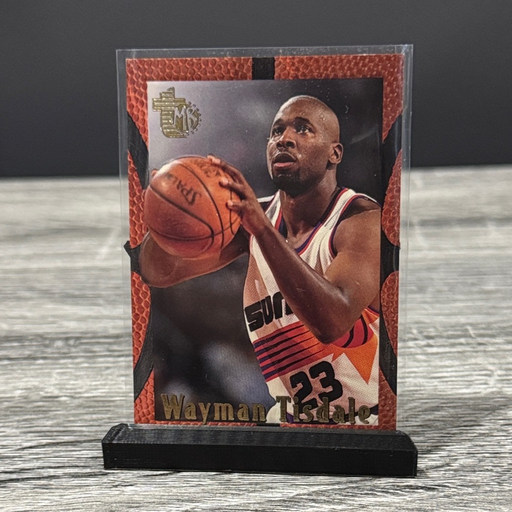 NBA | 1994-95 Topps Embossed Basketball #78: Wayman Tisdale - Vintage Card